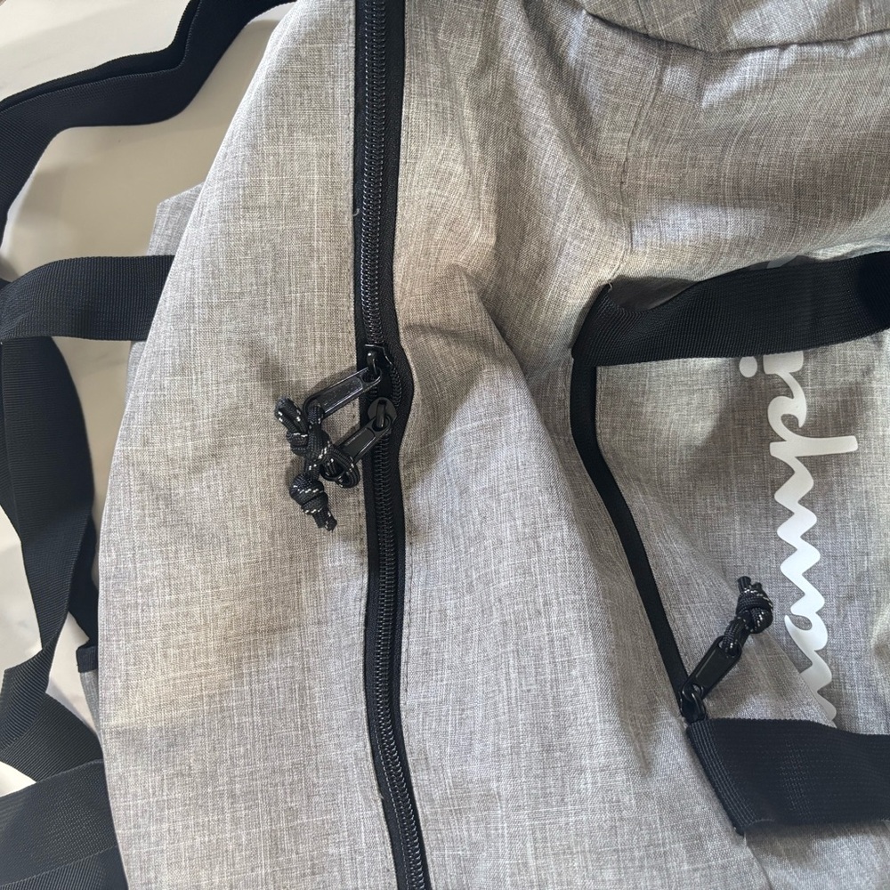 Champion Gray & Black Duffel Bag with Logo - Picture 11 of 11
